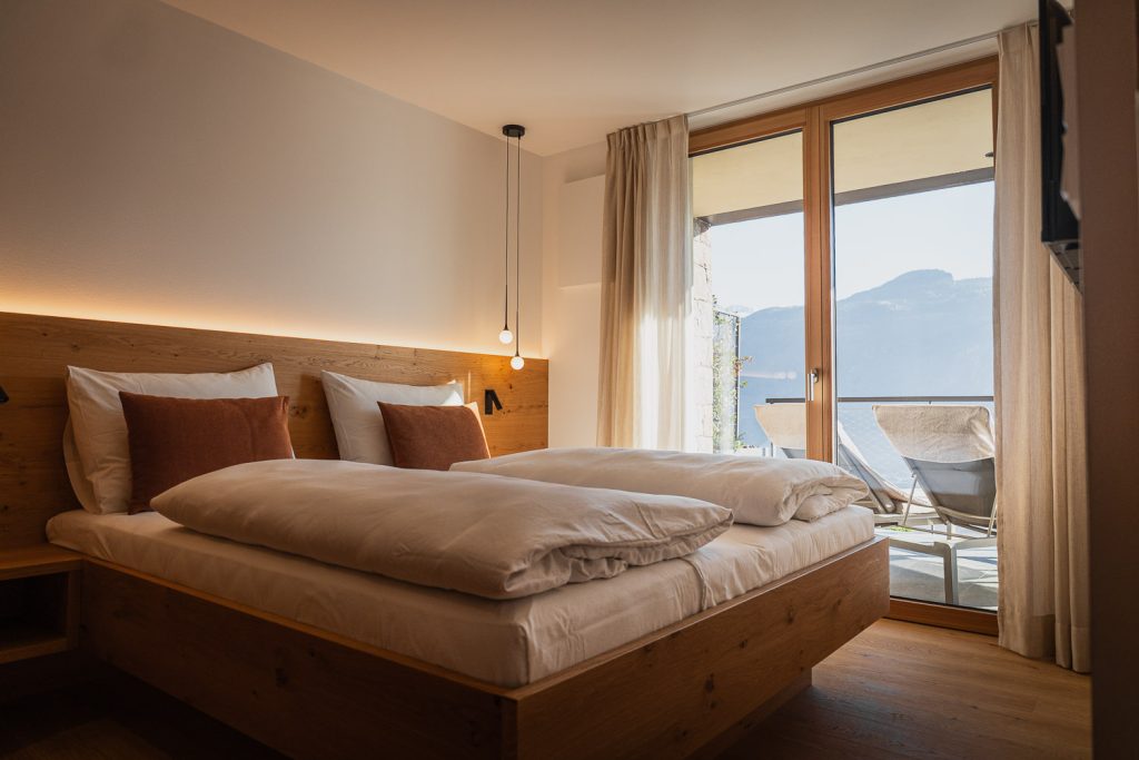 Ferienwohnung Laugen Schlafzimmer